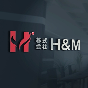 Riku5555 (RIKU5555)さんの販売のプロ集団、株式会社H&Mの企業ロゴへの提案