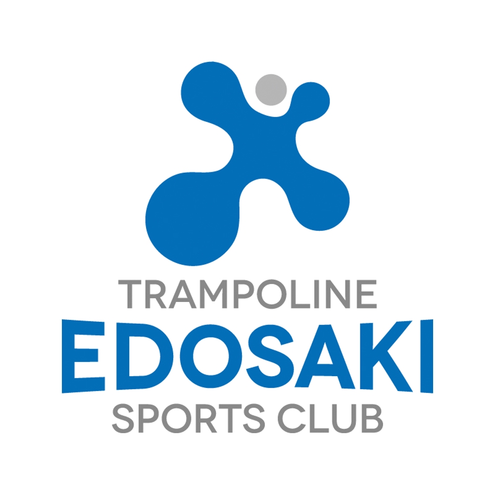 トランポリン教室「江戸崎スポーツクラブ」のロゴ