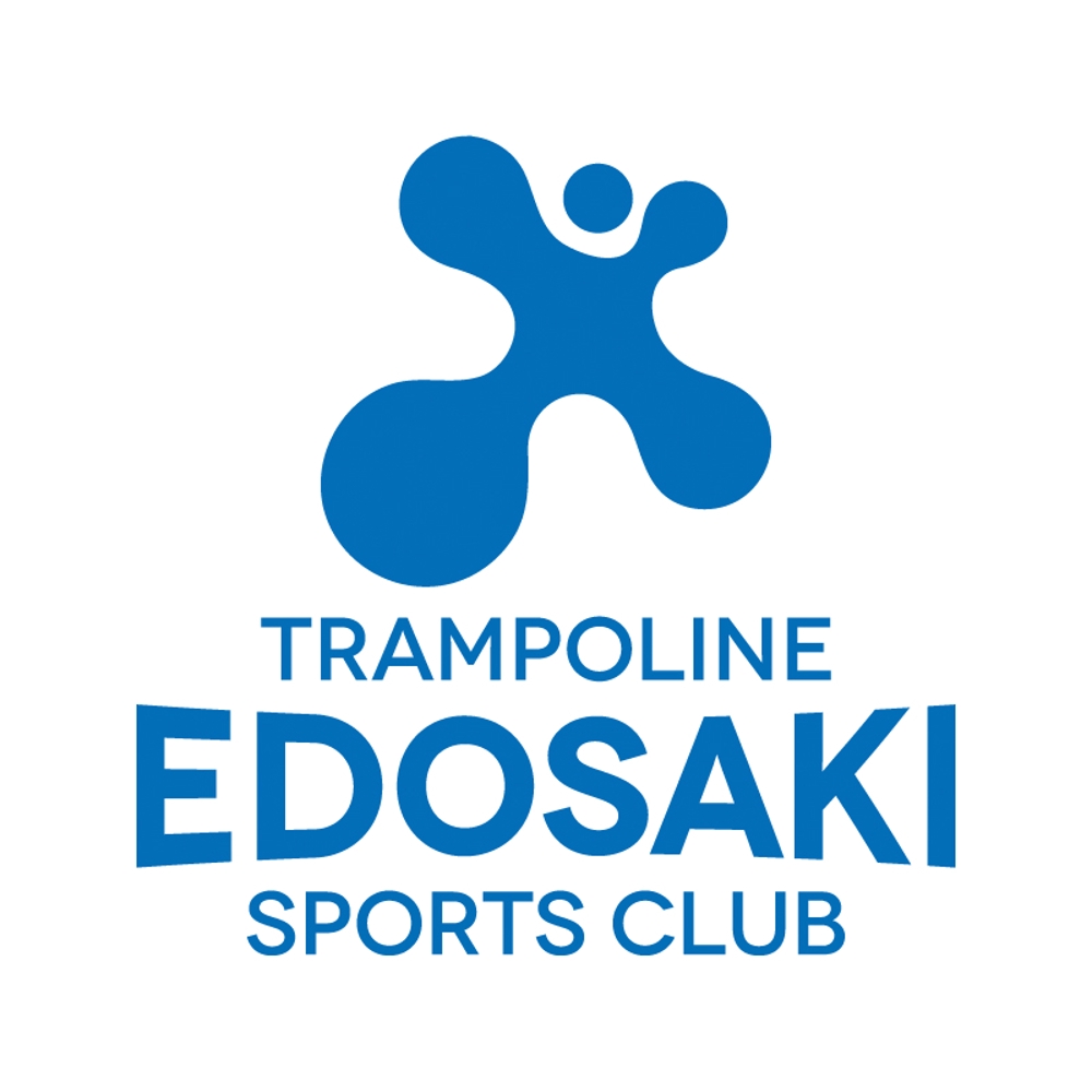 トランポリン教室「江戸崎スポーツクラブ」のロゴ