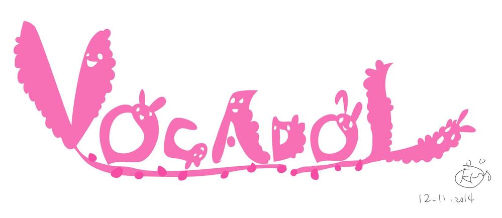 ボーカロイドキャラクターグループ「VOCADOL」のロゴ