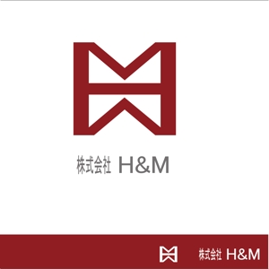 life_marginさんの販売のプロ集団、株式会社H&Mの企業ロゴへの提案