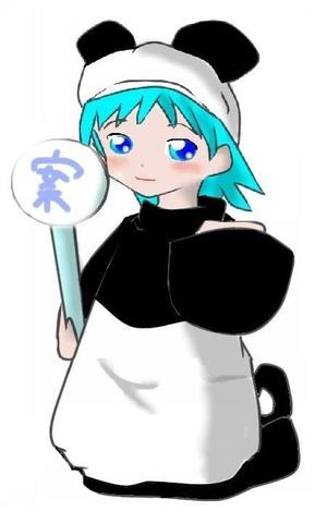 ぬこ (ferret1)さんのぱんだのキャラクターデザインへの提案