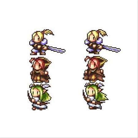 ファンタジーrpgのドット絵キャラクター３人のデザインと画像作成の依頼 外注 キャラクターデザイン 制作 募集の仕事 副業 クラウドソーシング ランサーズ Id