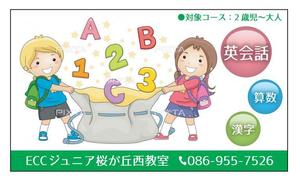 aki-aya (aki-aya)さんのＥＣCジュニア桜が丘西教室の看板への提案