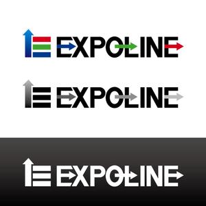 cs-beam (cs-beam)さんの展示会×営業支援サービス「EXPOLINE」のロゴへの提案