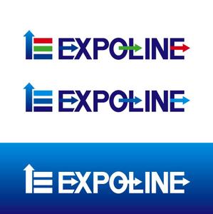 cs-beam (cs-beam)さんの展示会×営業支援サービス「EXPOLINE」のロゴへの提案