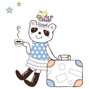 ももまち (misslahred)さんのぱんだのキャラクターデザインへの提案