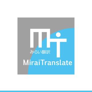 河原崎英男 (kawarazaki)さんの翻訳サービス会社「株式会社 みらい翻訳」のコーポレートロゴ制作への提案