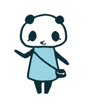 お (mai_okamoto)さんのぱんだのキャラクターデザインへの提案