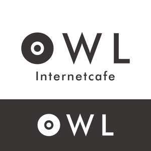 カタチデザイン (katachidesign)さんのインターネットカフェ　「OWL」のロゴへの提案
