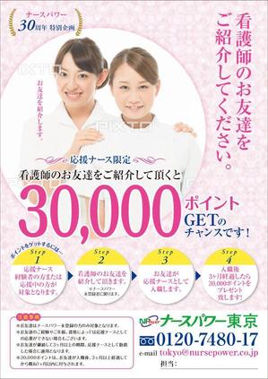 K-Station (K-Station)さんの看護師紹介会社のＷｅｂ用チラシ作成への提案
