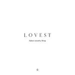 さんのブライダルジュエリーショップ　店舗名『LOVEST』のロゴへの提案