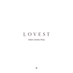 さんのブライダルジュエリーショップ　店舗名『LOVEST』のロゴへの提案