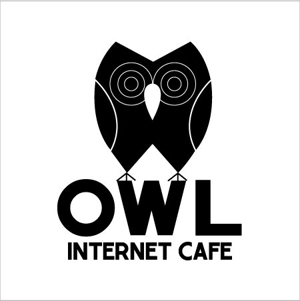 rribel (bellepeet)さんのインターネットカフェ　「OWL」のロゴへの提案