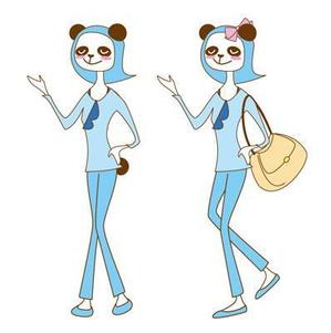 FUKUKO (fukuko_23323)さんのぱんだのキャラクターデザインへの提案