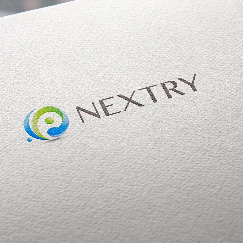 【工場汚水の浄化をする為の工業系薬品の製造・販売会社】『㈱NEXTRY（ネクストリー）』のロゴ