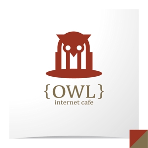 ＊ sa_akutsu ＊ (sa_akutsu)さんのインターネットカフェ　「OWL」のロゴへの提案