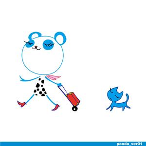 jinsoraさんのぱんだのキャラクターデザインへの提案