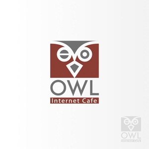 石田秀雄 (boxboxbox)さんのインターネットカフェ　「OWL」のロゴへの提案