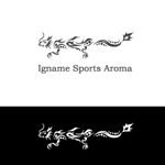 tetsuya (arizigoku)さんのアスリート向けマッサージオイル「イナーメ・スポーツアロマ」の新ロゴへの提案