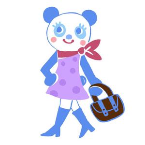 秋岡美絵子 ()さんのぱんだのキャラクターデザインへの提案