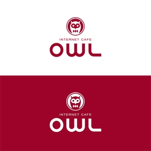 y2design (yamana_design)さんのインターネットカフェ　「OWL」のロゴへの提案