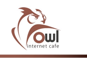 bec (HideakiYoshimoto)さんのインターネットカフェ　「OWL」のロゴへの提案