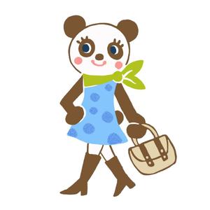 秋岡美絵子 ()さんのぱんだのキャラクターデザインへの提案