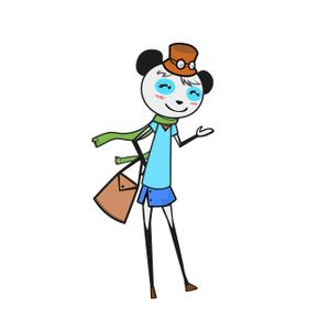 toratora (toratora)さんのぱんだのキャラクターデザインへの提案