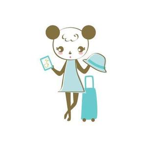 みずたまねこ (mizutamaneko)さんのぱんだのキャラクターデザインへの提案
