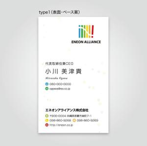 rinrioconon (rinrioconon)さんの会社用名刺の作成をお願い致します。への提案