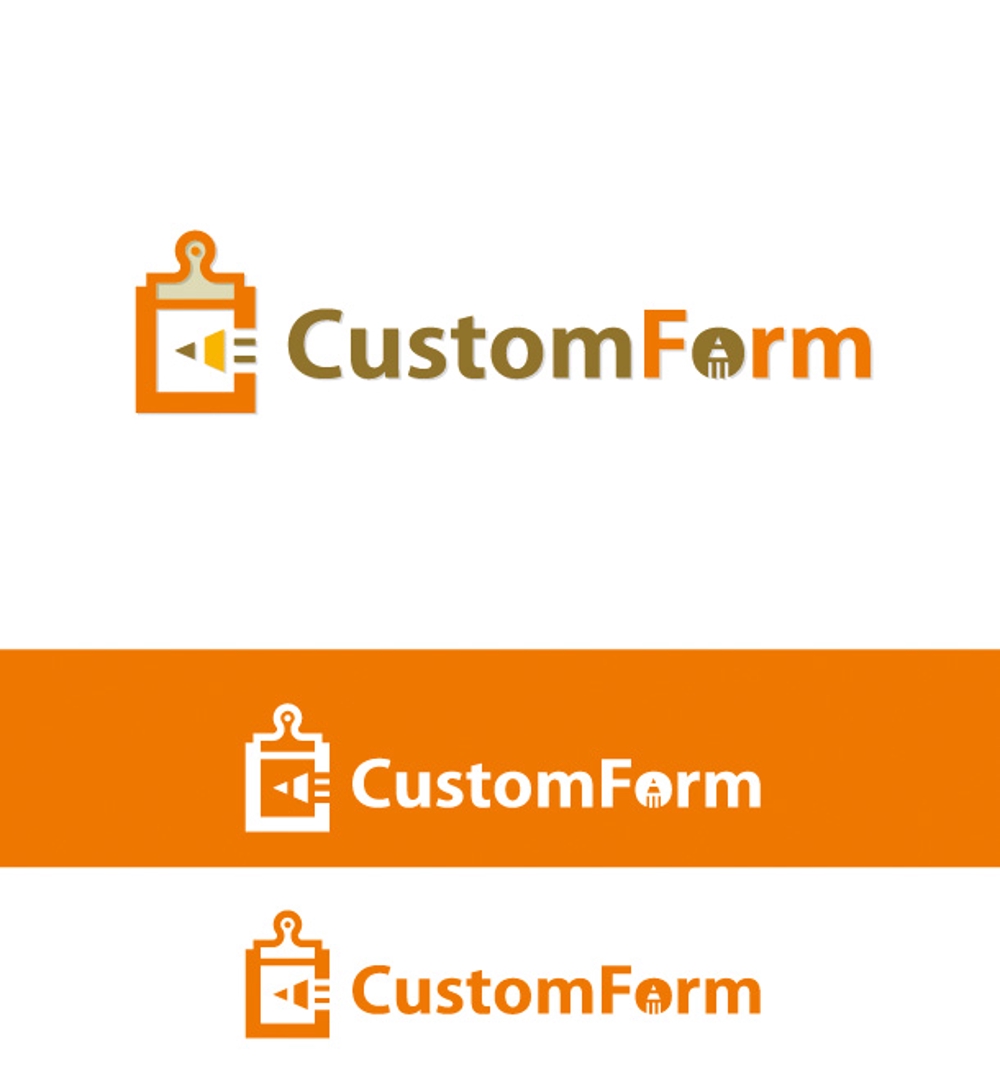 アンケートフォーム作成サイト「CustomForm」のロゴ