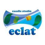 山猫デザイン (yamanoneko)さんのキャンドルスクール『candle studio eclat(エクラ)』のロゴへの提案