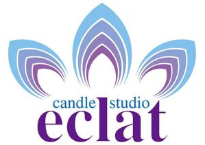 和宇慶文夫 (katu3455)さんのキャンドルスクール『candle studio eclat(エクラ)』のロゴへの提案