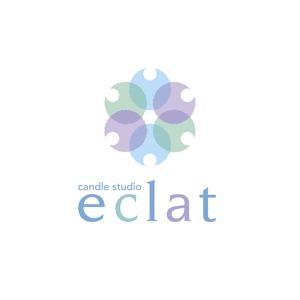 toto046 (toto046)さんのキャンドルスクール『candle studio eclat(エクラ)』のロゴへの提案