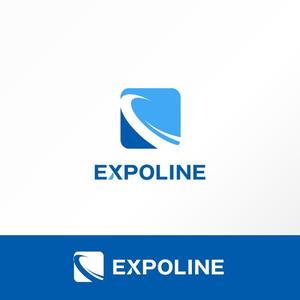 Riku5555 (RIKU5555)さんの展示会×営業支援サービス「EXPOLINE」のロゴへの提案