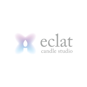 maakun1125 (maakun1125)さんのキャンドルスクール『candle studio eclat(エクラ)』のロゴへの提案