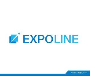 takudy ()さんの展示会×営業支援サービス「EXPOLINE」のロゴへの提案