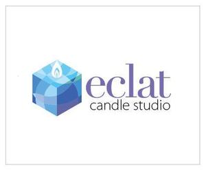 IandO (zen634)さんのキャンドルスクール『candle studio eclat(エクラ)』のロゴへの提案