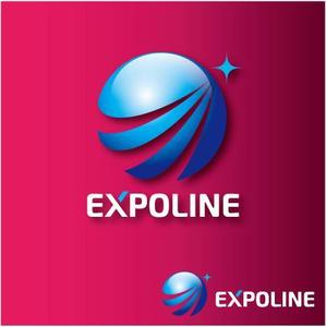 drkigawa (drkigawa)さんの展示会×営業支援サービス「EXPOLINE」のロゴへの提案