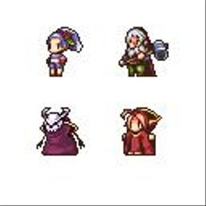 meow ()さんのファンタジーRPGのドット絵キャラクター３人のデザインと画像作成への提案