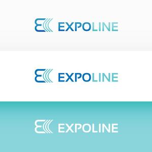 enj19 (enj19)さんの展示会×営業支援サービス「EXPOLINE」のロゴへの提案