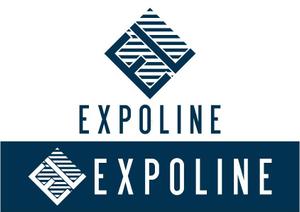 j-design (j-design)さんの展示会×営業支援サービス「EXPOLINE」のロゴへの提案