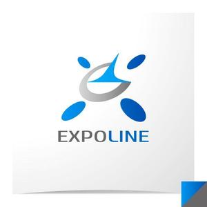 ＊ sa_akutsu ＊ (sa_akutsu)さんの展示会×営業支援サービス「EXPOLINE」のロゴへの提案