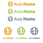 konamaru (konamaru)さんの「Asia Home ㈱」　不動産事業のロゴ作成依頼への提案