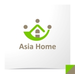＊ sa_akutsu ＊ (sa_akutsu)さんの「Asia Home ㈱」　不動産事業のロゴ作成依頼への提案