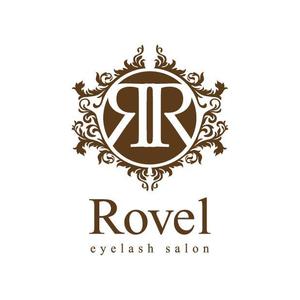 ririri design works (badass_nuts)さんの表参道のまつげエクステサロン『Rovel（ロヴェル)』のロゴ作成への提案