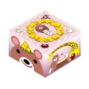 50nokaze (50nokaze)さんの誕生日や記念日用ケーキ箱のかわいいパッケージイラストへの提案