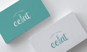 cast1e ()さんのキャンドルスクール『candle studio eclat(エクラ)』のロゴへの提案