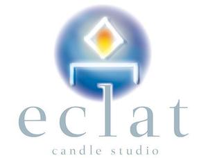 snowcake ()さんのキャンドルスクール『candle studio eclat(エクラ)』のロゴへの提案